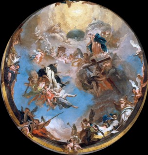 The Glory of Saint Dominic, ca 1738. Creator: Tiepolo, Giambattista (1696-1770).