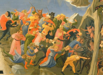 The Last Judgment (Detail), ca 1432. Creator: Angelico, Fra Giovanni, da Fiesole (ca. 1400-1455).