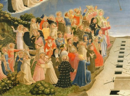 The Last Judgment (Detail), ca 1432. Creator: Angelico, Fra Giovanni, da Fiesole (ca. 1400-1455).