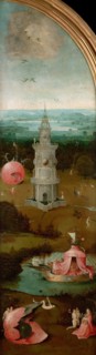 The Last Judgment (Triptych, left panel), ca 1490-1510. Creator: Bosch, Hieronymus (c. 1450-1516).