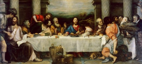 The Last Supper, 1557-1564. Creator: Titian (1488-1576).