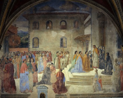The Miracle of the Sacrament, 1484-1486. Creator: Rosselli, Cosimo di Lorenzo (1439-1507).