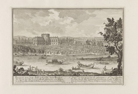 The Palais Althan in Vienna, 1719. Creator: Fischer von Erlach, Joseph Emanuel (1693-1742).