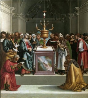 The Presentation in the Temple, ca 1521. Creator: Signorelli, Luca (ca 1441-1523).