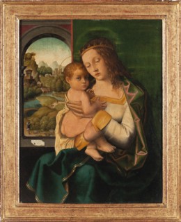 The Virgin and child , 1516. Creator: Veneto, Bartolomeo (1502-1555).