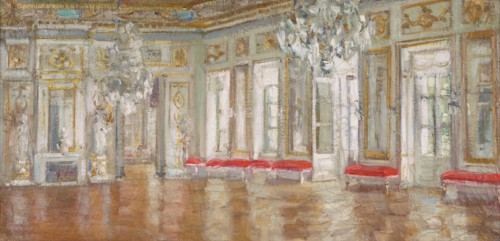 The White Hall, c. 1907. Creator: Sredin, Alexander Valentinovich (1872-1934).