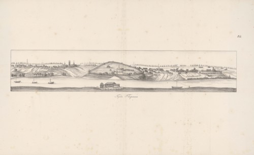 Torzhok. From: Augustin von Meyerberg and his travel  to Russia, 1661-1662. Creator: Meierberg (Meyerberg), Augustin, von (1612-1688).