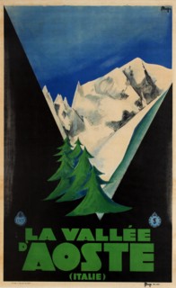 Vallée d'Aoste, 1931. Creator: Maga (Magagnoli), Giuseppe (1878-1933).
