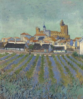 View of Saintes-Maries-de-la-Mer, 1888. Creator: Gogh, Vincent, van (1853-1890).