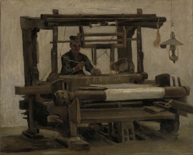 Weaver at the loom, 1884. Creator: Gogh, Vincent, van (1853-1890).
