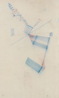 Zwei Spiralen (Two spirals), 1932. Creator: Kandinsky, Wassily Vasilyevich (1866-1944).