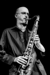 Michael Brecker, Cambridge Corn Exchange, 2000. Creator: Brian Foskett.