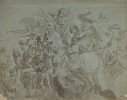 Triumph of the Eucharist, mid-17th century. Creator: Anon.
