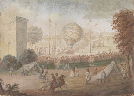 Designs for Top and Four Sides of a Snuffbox with Scenes depicting the Ascent..., ca. 1784-89. Creator: Anon.