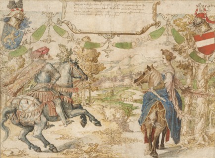 Otto, Count of Nassau and his Wife Adelheid van Vianen, 1530-35. Creator: Bernaert van Orley.