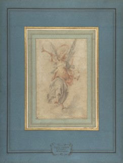 Allegorical Figure of Fame, ca. 1590. Creator: Giuseppe Cesari.