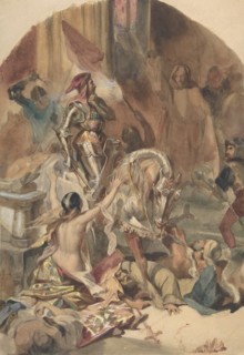 Massacre de Nesle (1472), 19th century. Creator: Edouard-Alexandre Odier.