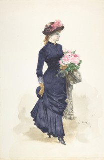 The Bouquet, . Creator: Ernest-Ange Duez.