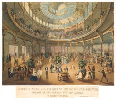 Innere Ansicht des Deutschen Volks Winter Gartens. Interior of the German Winter Garden..., 1856. Creator: Fritz Meyer.