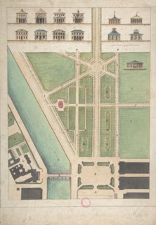 Jardin Public, Champs Elysées, n.d.. Creator: Charles Etienne Pierre Motte.