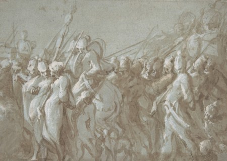 Military Procession, 16th century. Creator: Hans Mont.