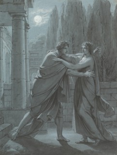 Lais Taking Aristipp by Surprise, ca. 1801. Creator: Heinrich Friedrich Füger.