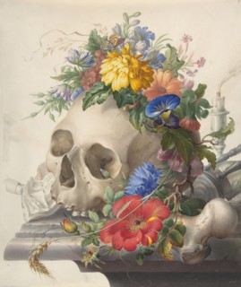 Vanitas Still Life, n.d.. Creator: Herman Henstenburgh.