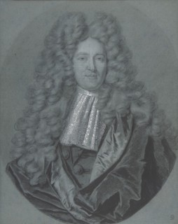 Bust of a Gentleman in an Oval Field, n.d.. Creator: Hyacinthe Rigaud.