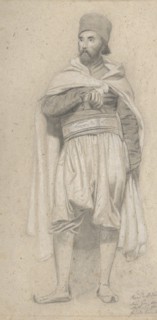 A Turkish Warrior, 1843 (?). Creator: Niels Simonsen.