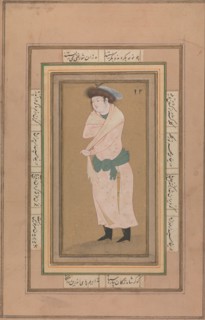 Portrait of a Man, ca. 1600. Creator: Attributed to Riza-yi 'Abbasi.