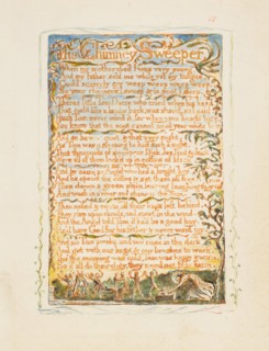 Songs of Innocence and of Experience: The Chimney Sweeper, ca. 1825. Creator: William Blake.