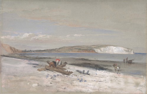 Culver Cliff, Isle of Wight, 1847. Creator: William Dyce.