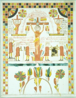 Drawing of the Crucifixion, 1800. Creator: Unknown.