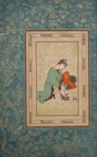 Woman Applying Henna, late 16th century. Creator: Unknown.