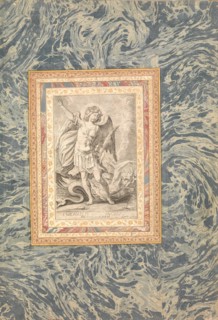 St. Michael, the Archangel, Folio from the Bellini Album, ca. 1600. Creator: Unknown.