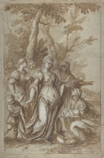 The Finding of Moses, ca. 1671. Creator: Giovanni Stefano Danedi.
