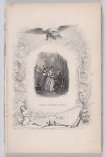 Passing Young Girls from The Songs of Béranger, 1829. Creator: Achille Désiré Lefèvre.