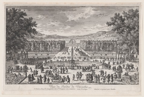 The Garden of Versailles, 1660-95., 1660-95. Creator: Adam Perelle.