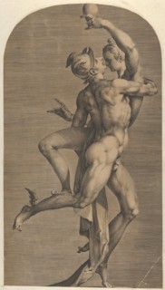 Mercury Abducting Psyche, ca. 1621. Creator: Adriaen Collaert.
