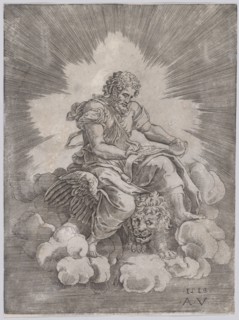 Saint Mark, dated 1518. Creator: Agostino Veneziano.