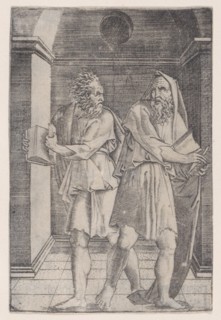 The Philosophers, ca. 1514-36. Creator: Agostino Veneziano.