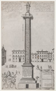 Speculum Romanae Magnificentiae: The Antonine Column, 1589., 1589. Creator: Anon.