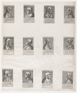 Speculum Romanae Magnificentiae: Portraits of the Ancient Philosophers, 16th century., 16th century. Creator: Anon.