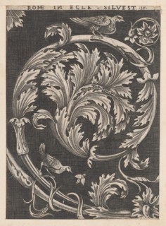 Speculum Romanae Magnificentiae: Ornamental foliage from churches, 16th century., 16th century. Creator: School of Raphael.