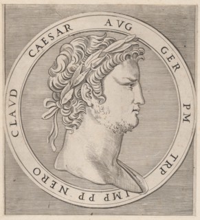 Speculum Romanae Magnificentiae: Nero, from The Twelve Caesars, ca. 1500-1534., ca. 1500-1534. Creator: Marcantonio Raimondi.