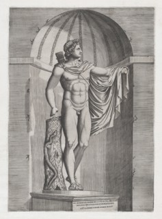 Speculum Romanae Magnificentiae: Apollo Belvedere, 1552., 1552. Creator: Unknown.