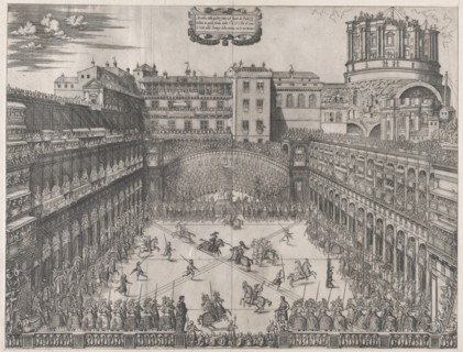 Speculum Romanae Magnificentiae: Vatican Tournament, 1565., 1565. Creator: Master HCB.