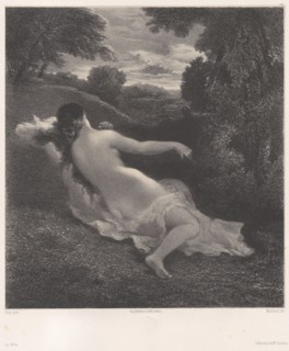 The Dream, ca. 1849-62., ca. 1849-62. Creator: Célestin Nanteuil.