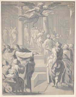 Christ healing the paralytic, 1540-50., 1540-50. Creator: Niccolo Vicentino.