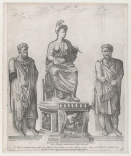 Speculum Romanae Magnificentiae: Roma Victrix, 1549., 1549. Creator: Nicolas Beatrizet.
